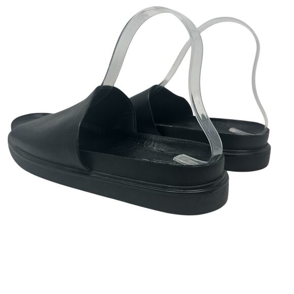 Vagabond Erin Leather Slide Sandals Chunky Platform Black Size 41‎ US 11 - Picture 9 of 13